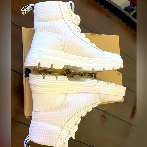 Dr. Martens Combs combat boots white - Picture 6 of 10